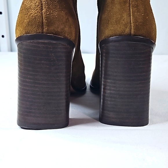Mango Brown Suede Boots Size 40 NWT - Picture 8 of 9